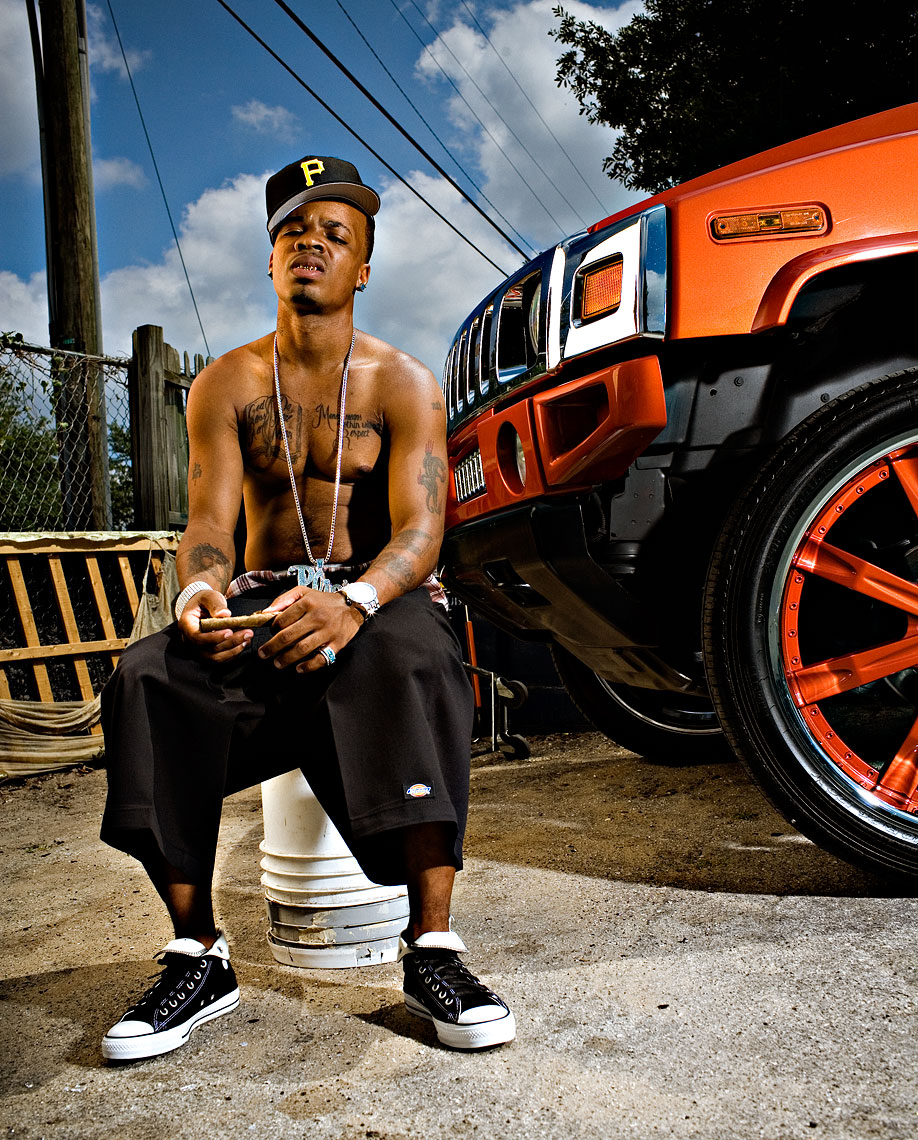 Florida hip-hop photographer Bob Croslin  Plies