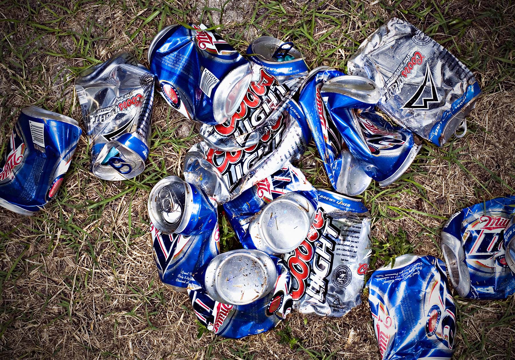 central florida editorial photographer Bob Croslin beer cans