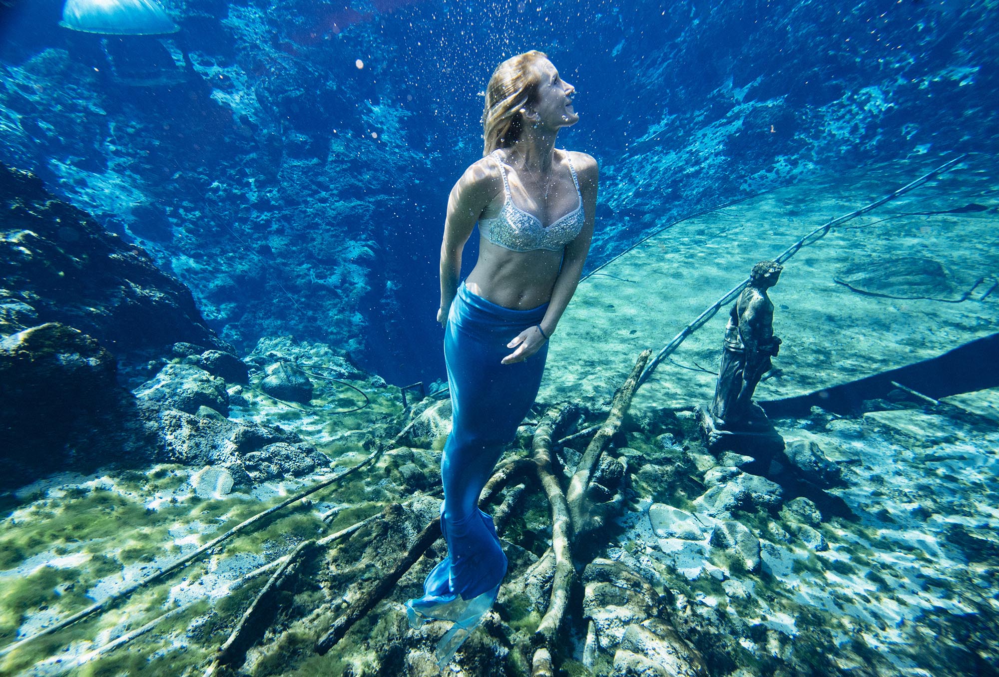 Tampa editorial photographer Bob Croslin mermaid theme park weird florida